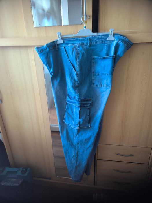 Blugi denim marime mare(5XL) pentru barbati