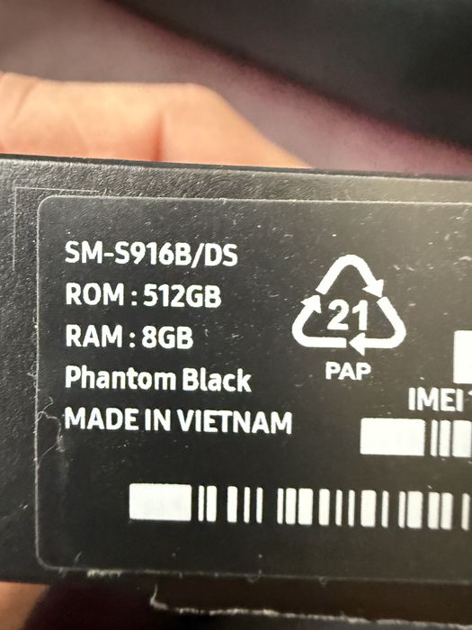 Samsung Galaxy S23+ 512gb Negru