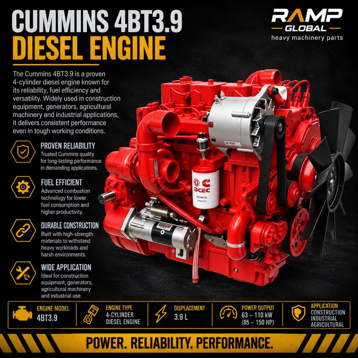 Двигатель Cummins B3.9 для 4BT3.9