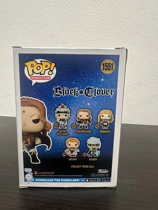 Funko Pop Animation Black Clover – Fuegoleon #1551