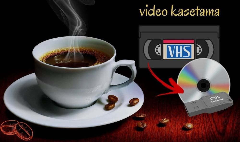 Видео касетадан диск флешкага кучирамиз