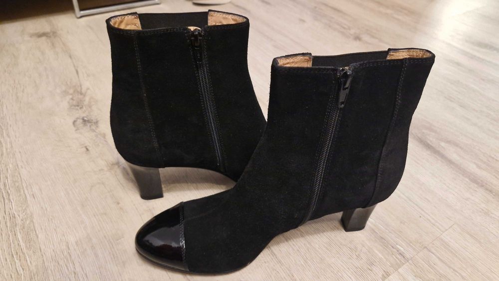 ghete dama Musette piele