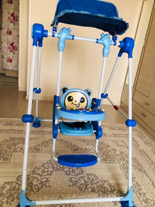 Детская качеля почти новый