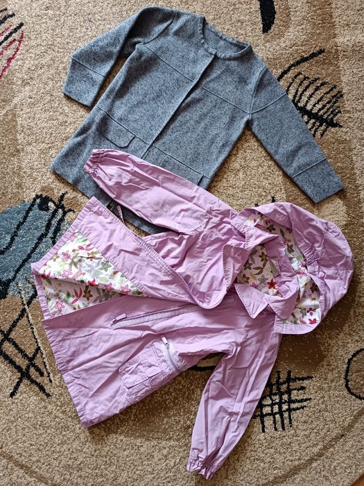 Демисезонные вещи на девочку 3-5 л