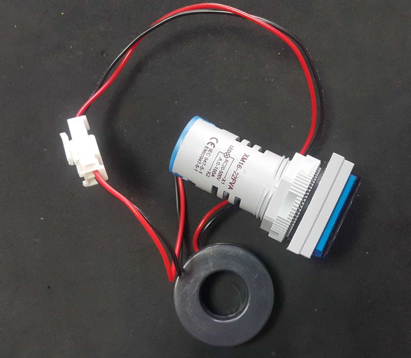 Комбиниран цифров панелен волтметър амперметър за променлив ток AC