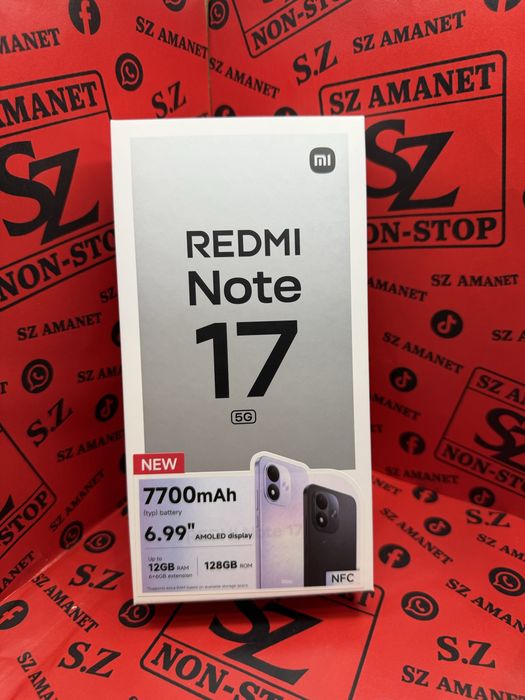 Redmi Note 17 5G Sigilat 128Gb/6Gb Amanet SZ 176