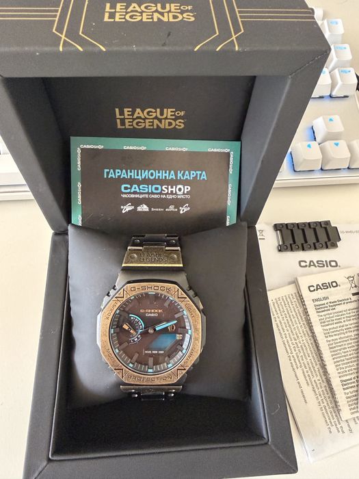 G-SHOCK часовник League of Legends  Hextech Watch