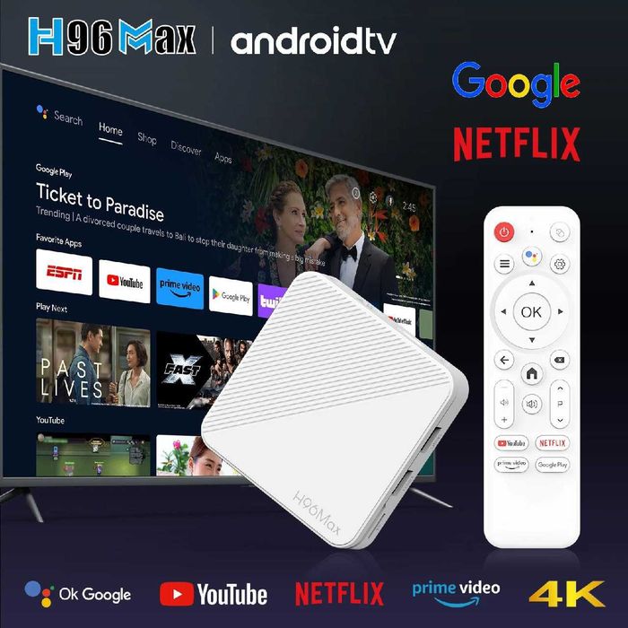 H96 Max Android TV Box – Kuchli va Zamonaviy!