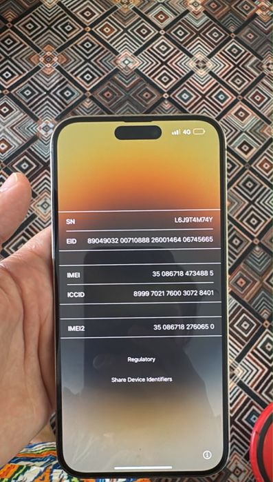 iPhone 14 pro max 256 gb
