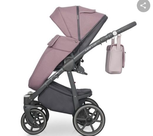 Бебешка количка Rico нежно розово