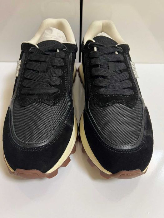 Нови мъжки маратонки LIU JO - BLACK/OFF WHITE в черно, 43