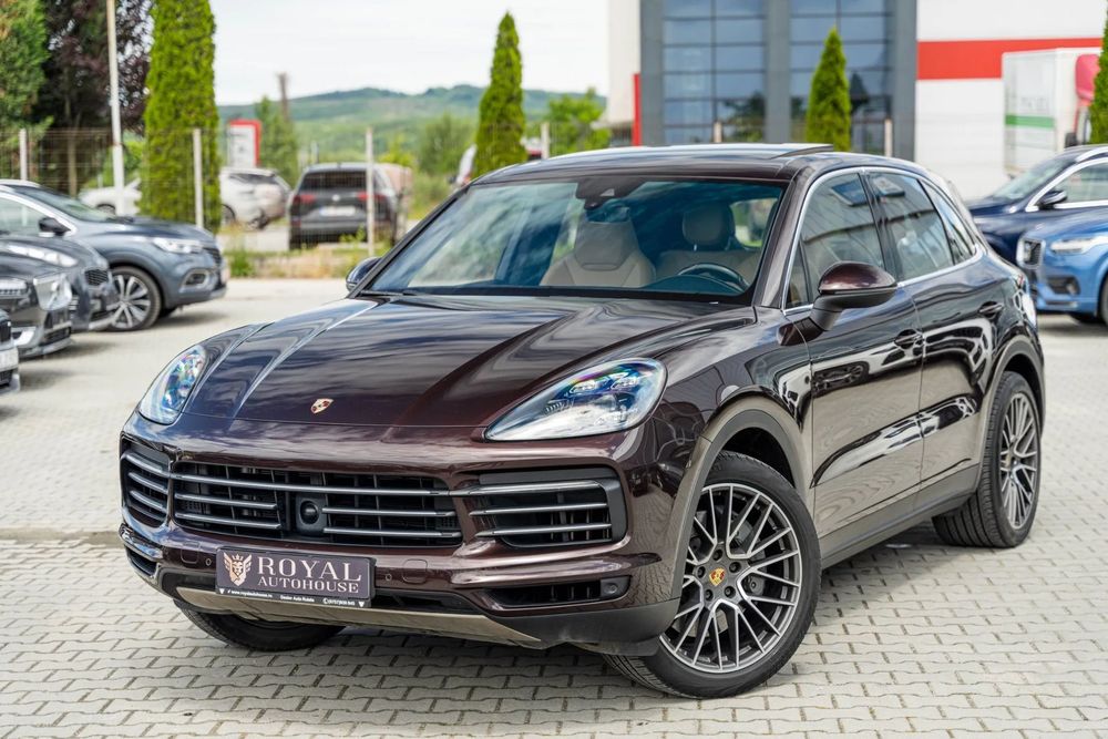 Porsche Cayenne Garantie, S 440cp, Interior piele bej, Faruri led, Distronic, Camere