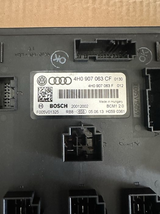 Modul gateway airbag bcm frana radio parcare eleron audi a6 4g a7 a8