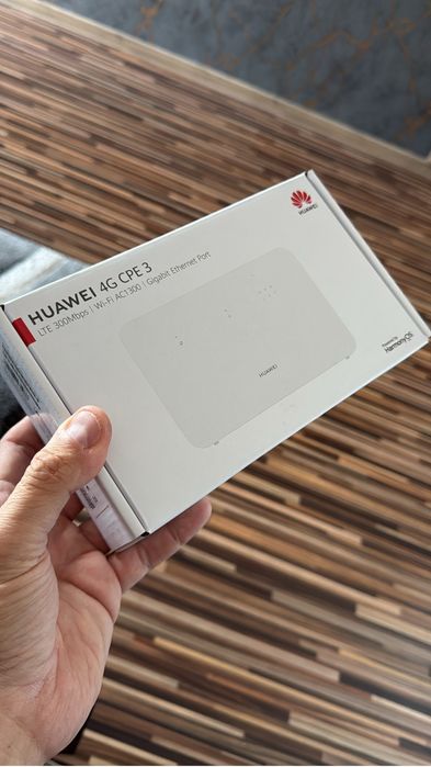 Router wireless Huawei B530 cu cartela, 4G+, la cutie, sigilat, NOU
