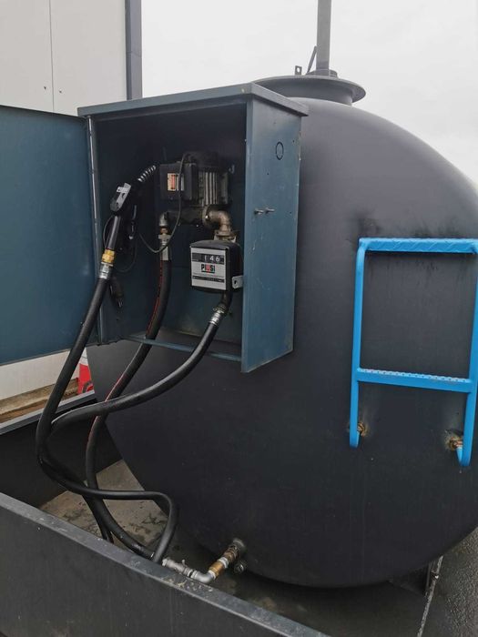 Rezervor bazin cuva statie motorina completa