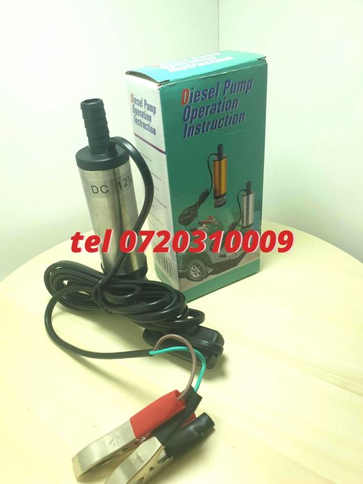 Pompa Transfer Combustibilelectrica12vprofesionala Submersibila