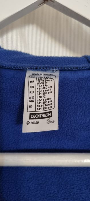 Geaca softshell Quechua copii, 10-11 ani