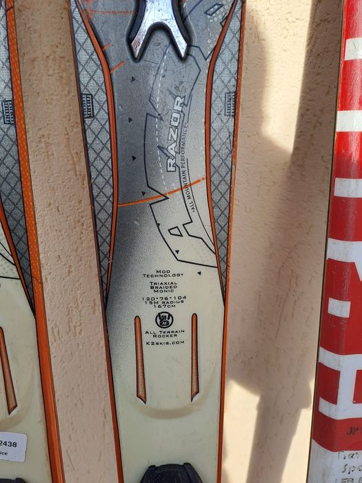 Ski Schiuri Razor 167 cm Salomon 160 cm clapari 43