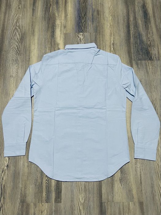 Camasa Ralph Lauren alba si albastru marime S