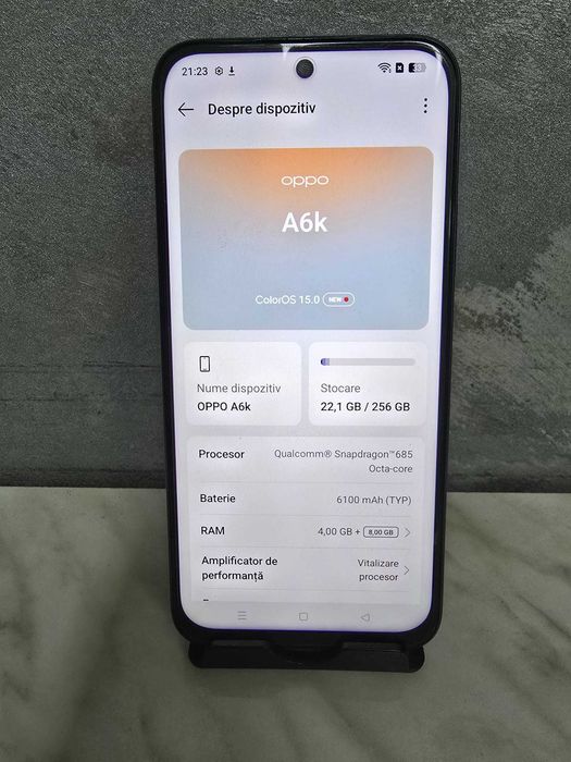 Oppo A6K 256 Gb Duos Blue Bmg Amanet 104444