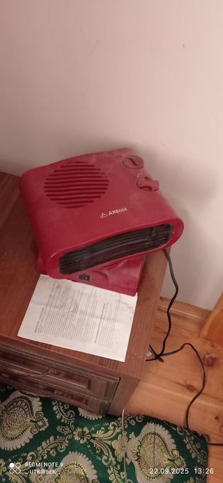 Pechka vintilyatorli sotiladi