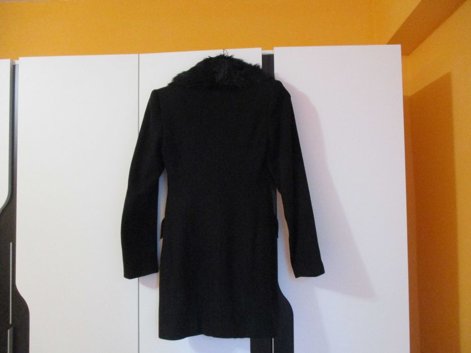 Дамско палто черно