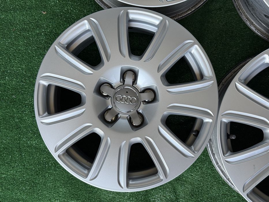 4бр. ОТЛИЧНИ 16” ОРИГИНАЛНИ Джанти 5х112 за -AUDI Q3/VW Sharan, Tiguan/SEAT Alhambra/SKODA/Vag- 6.5Jx16H2, ET33