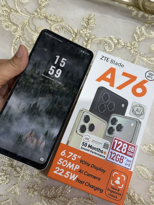 Zte A76 pashti yengide