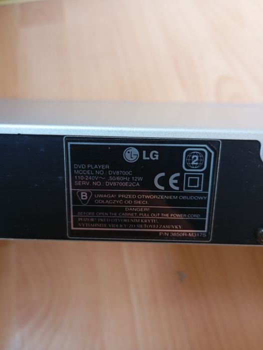 DVD LG 8700C Player
