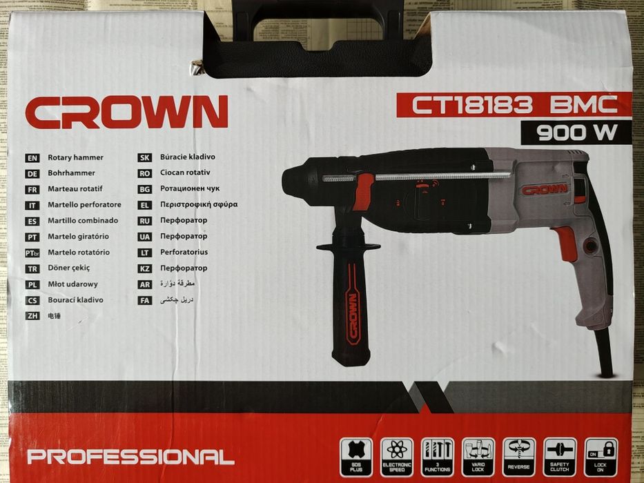 Перфоратор CROWN CT18183