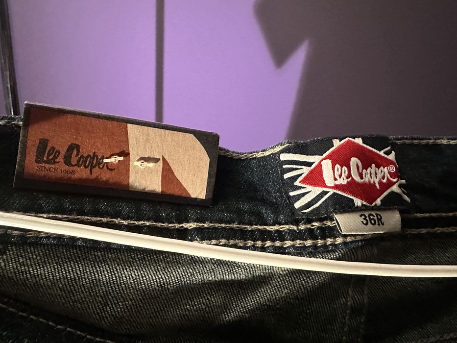 Lee Cooper W36 Slim Fit – Nou cu etichetă – Rip Repair Jean