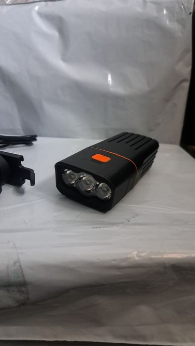 Lanterna bicicleta set 3 in 1, incarcare USB, lumini fata si spate