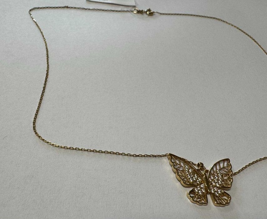 Златно колие с Висулка 2.02гр  45см