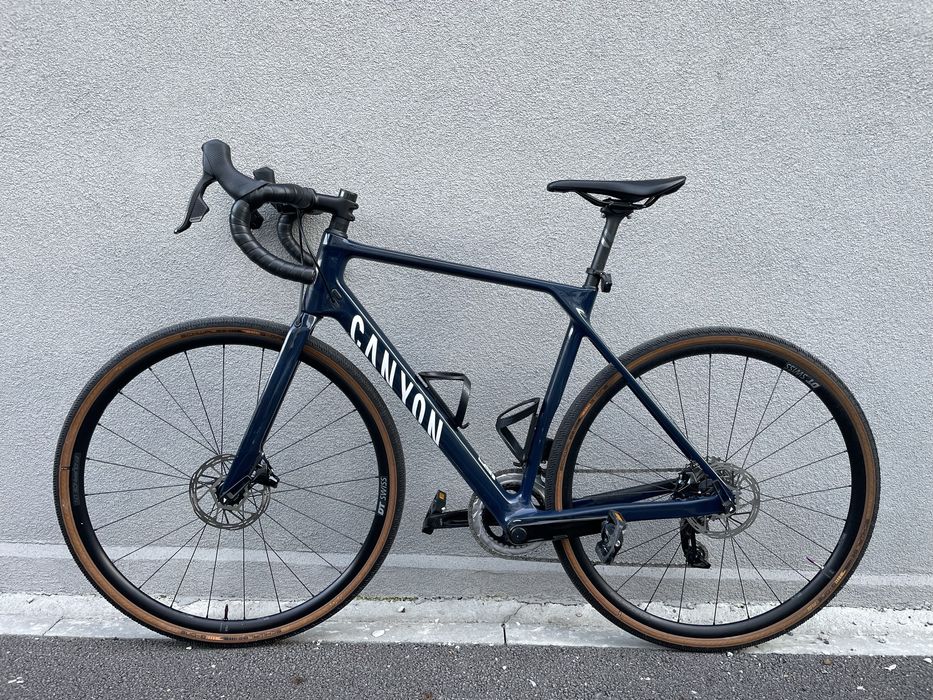 Bicicleta, gravel,Canyon Endurace CF 7 M, sram Rival Axs
