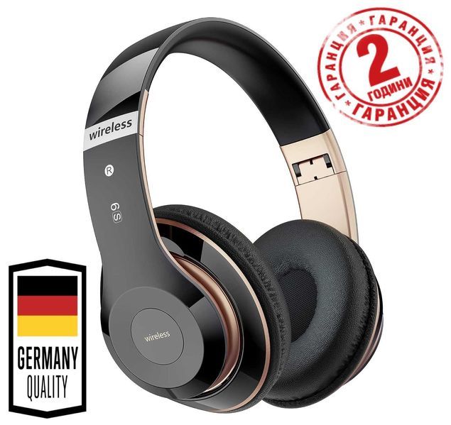 ПРОМО 2г Гаранция Нови Безжични Слушалки Lankey S9 Wireless Bluetooth