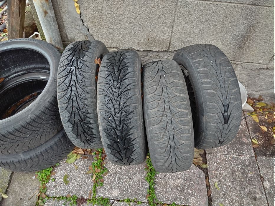 Джанти с зимни гуми за рено лагуна