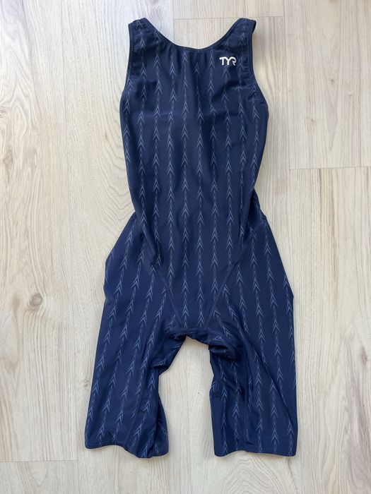 Състезателен бански за момиче размер 32