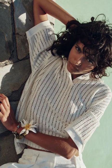 ZARA блуза М размер с етикет