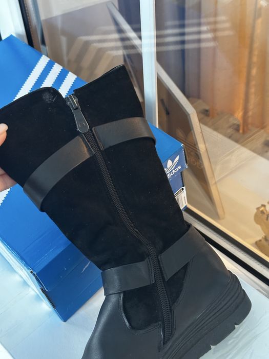 Теплые зимние сапоги