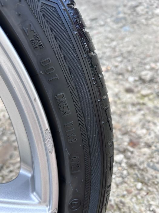 Jante aliaj PLATIN R18 5x108 ET45 cu anvelope vară 225/40 R18 Barum