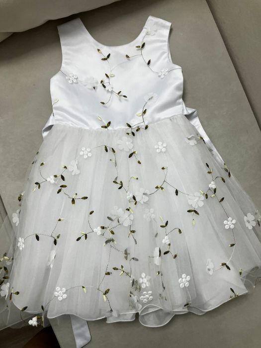 Платье + туфли для девочки 5-6 лет