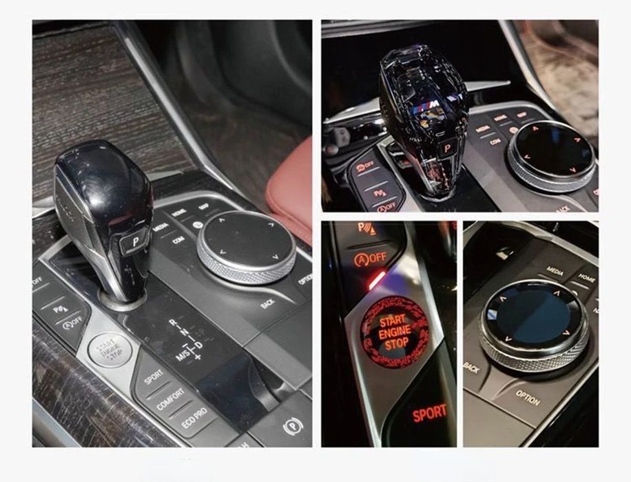 Set Crystal Schimbator Logo M Swarovski Bmw Seria 3 4 8 Z4 G05 G06 g20