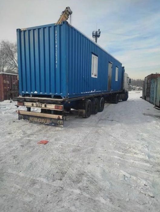 Утепленный контейнер под жилье