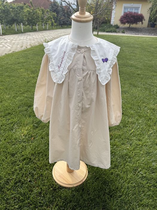 Rochita bumbac brodata unic 120 cm