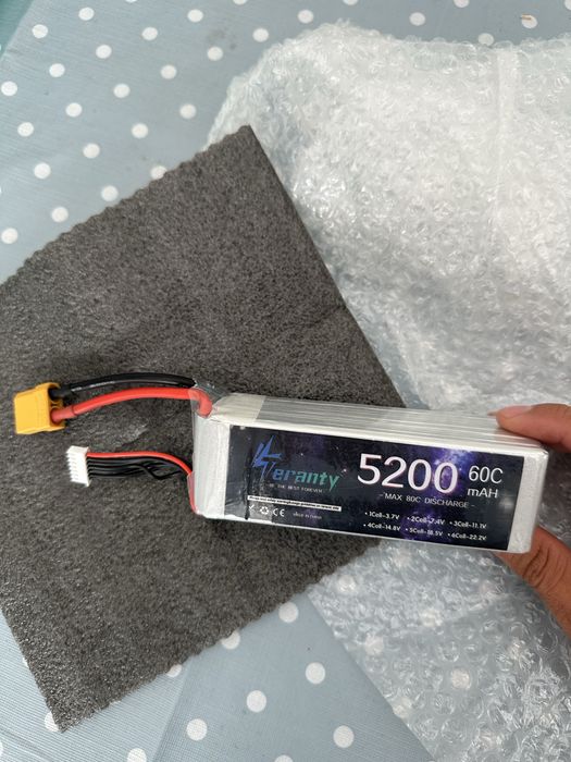 Acumulator LiPo 6s 5200mah 60C, noua, 1 ciclu