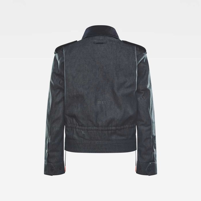 G-Star RAW GSRR RAF Jacket Raw Denim XS | Premium Military Denim Jacket | New
