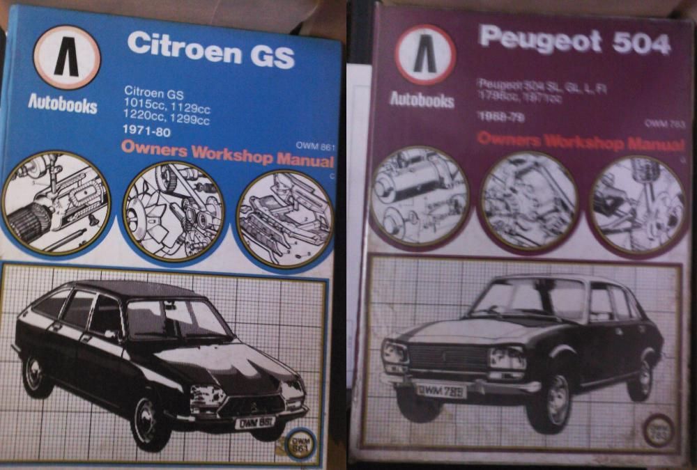 Manuale reparatii auto clasice Renault Citroen Fiat Ford Opel VW Skoda