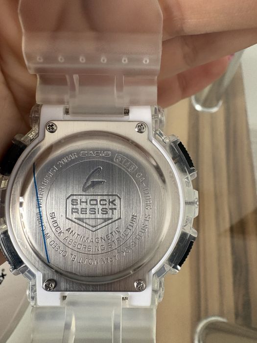 Casio G-Shock Transparent Original NOU cu etichete și cutie