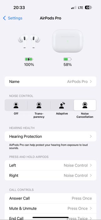 Airpods Pro 2nd Generation 100% автентични noise cancellation