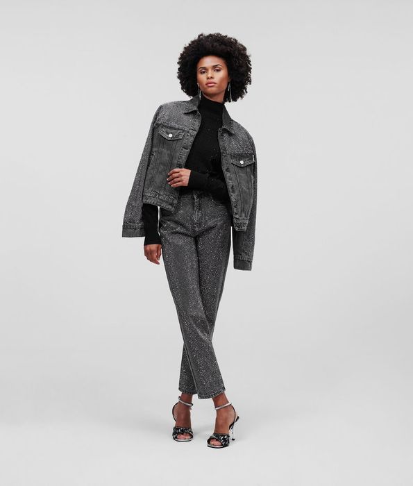 Нови дънки Karl Lagerfeld с камъни 26 / S размер